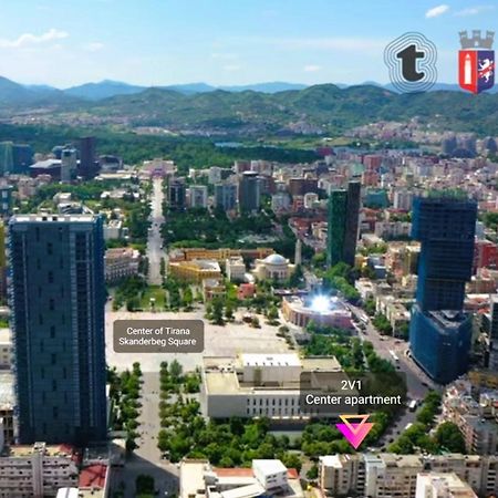 2V1 - Center Apartment 1 Tirana Zewnętrze zdjęcie